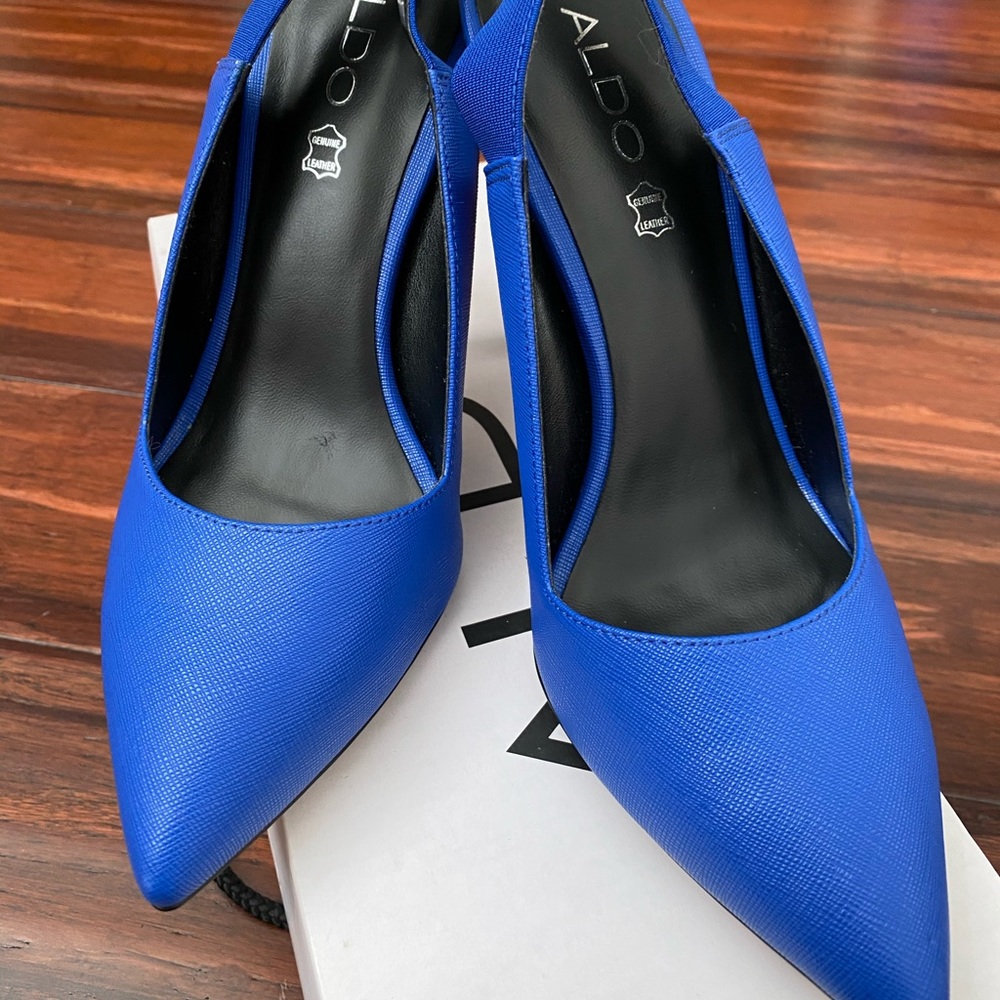 Blue heels
